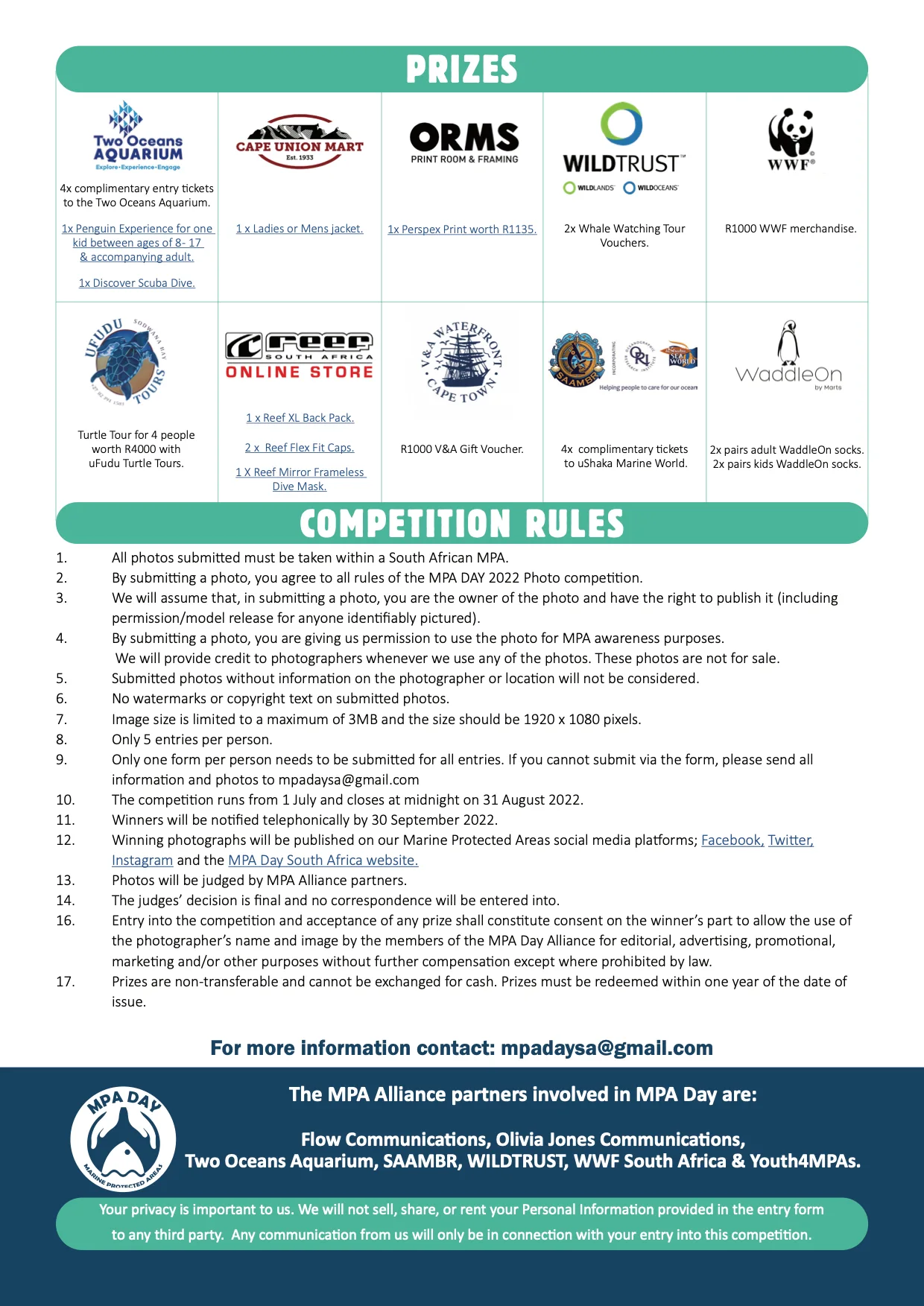 MPA Day photo competition 2022
