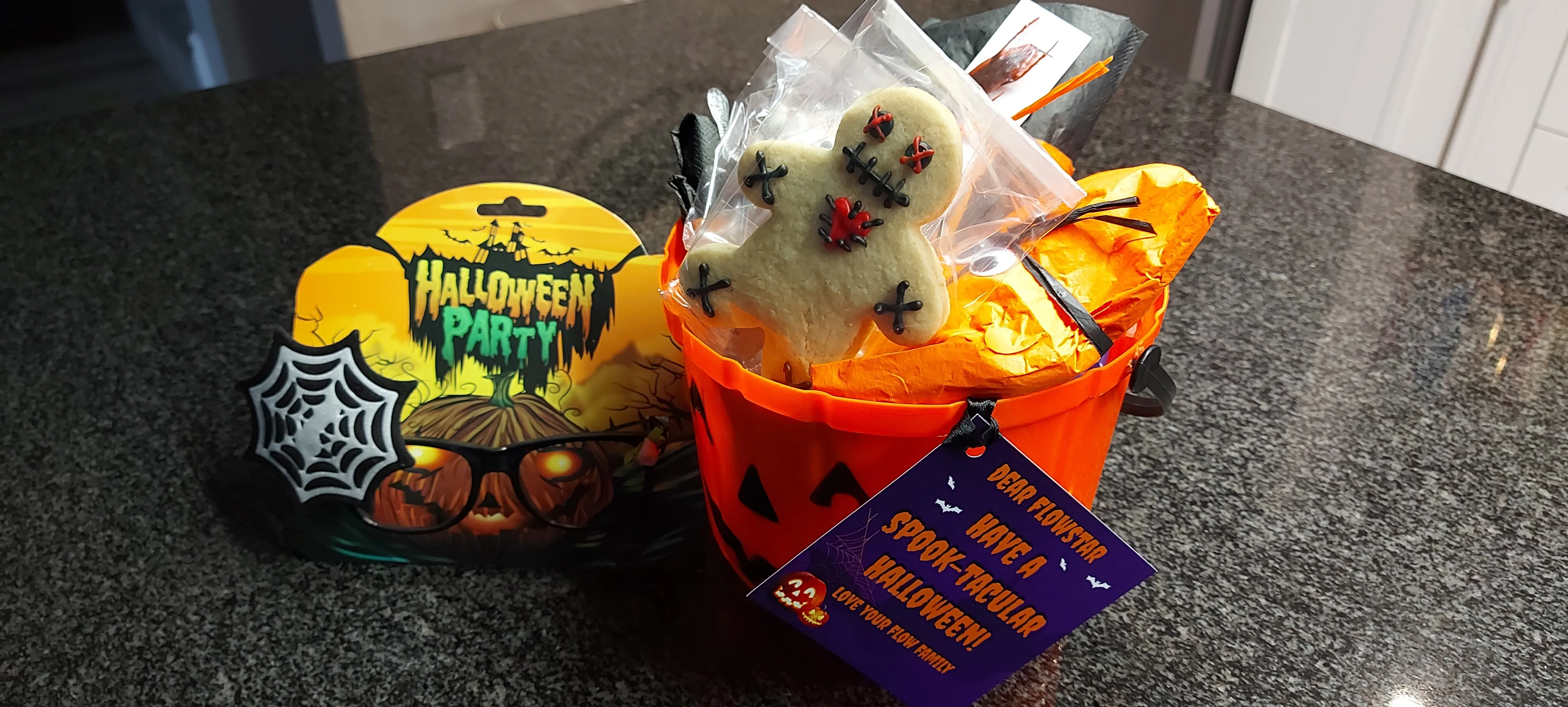 We organised a fun Halloween hamper for more than 60 remote-working Flow team members