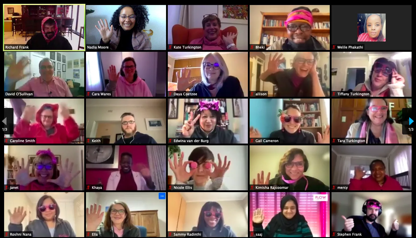 Flow monthly remote meeting