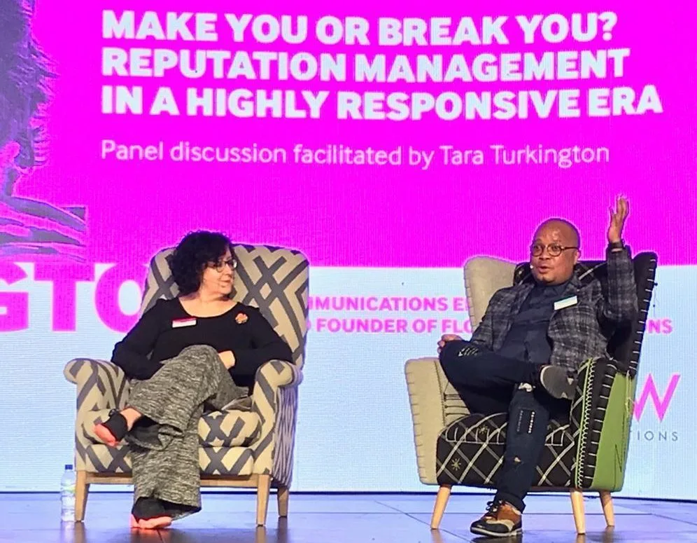 Heidi Brauer and Phumelela Dhlomo