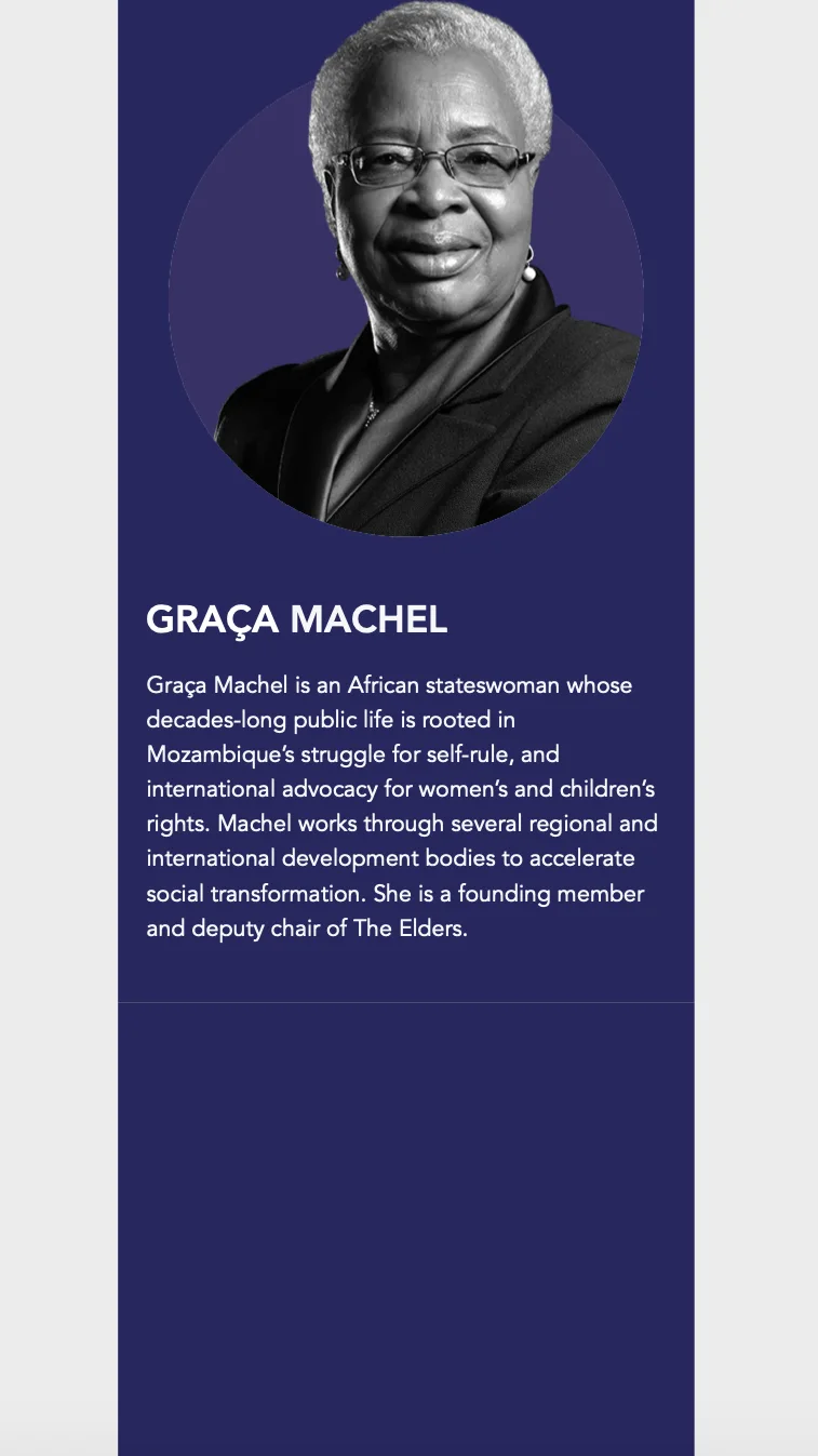 A 2021 Desmond Tutu International Peace Lecture newsletter, compiled by Flow Communications