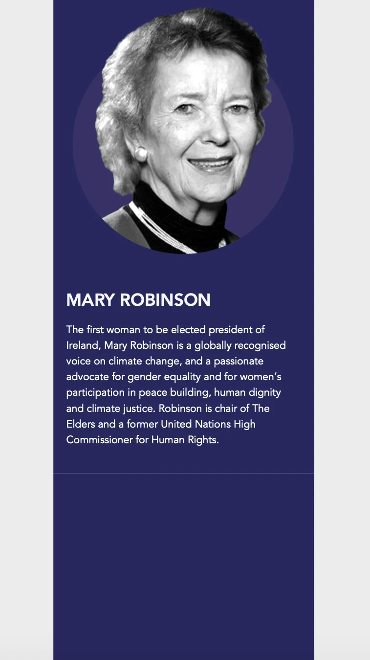 A 2021 Desmond Tutu International Peace Lecture digital newsletter, compiled by Flow Communications