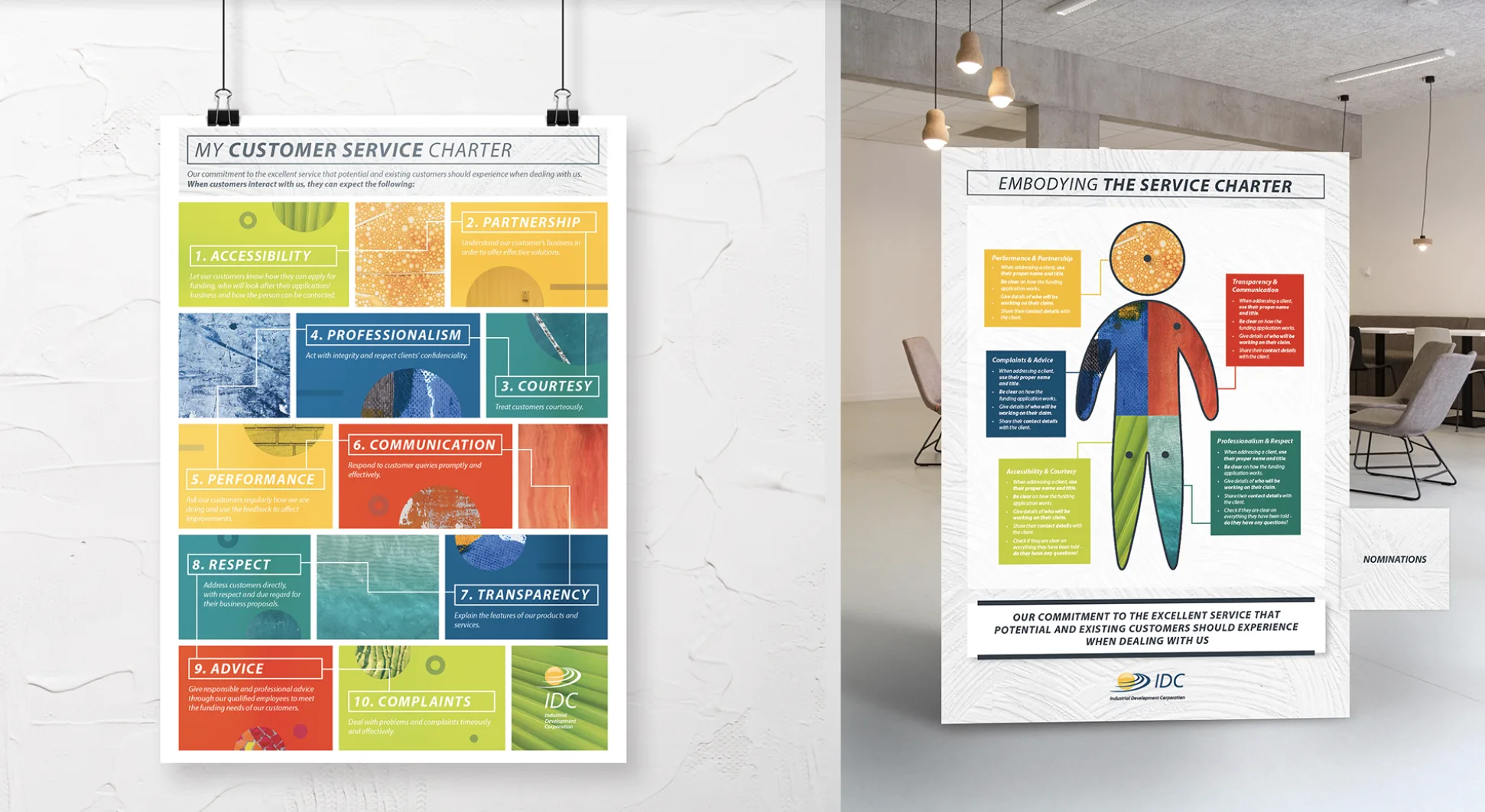 Our writers worked on an internal campaign for the IDC.