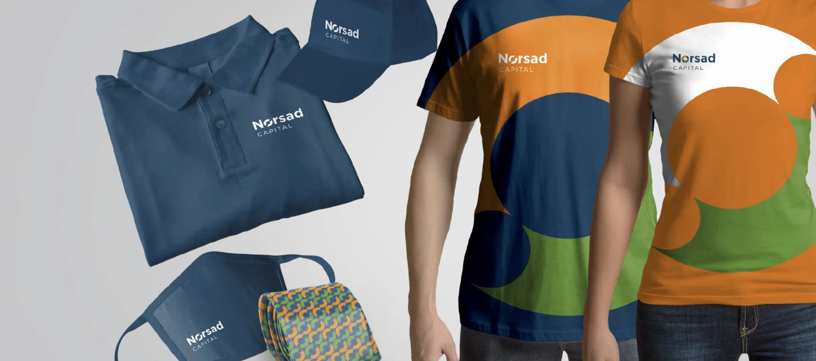 Flow updated Norsad's company logo to something new and contemporary
