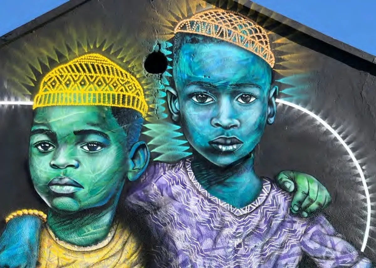 05 graffiti children mural day2