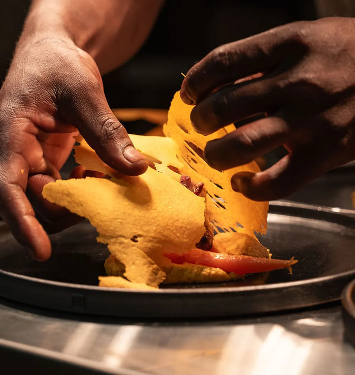 Chef hands