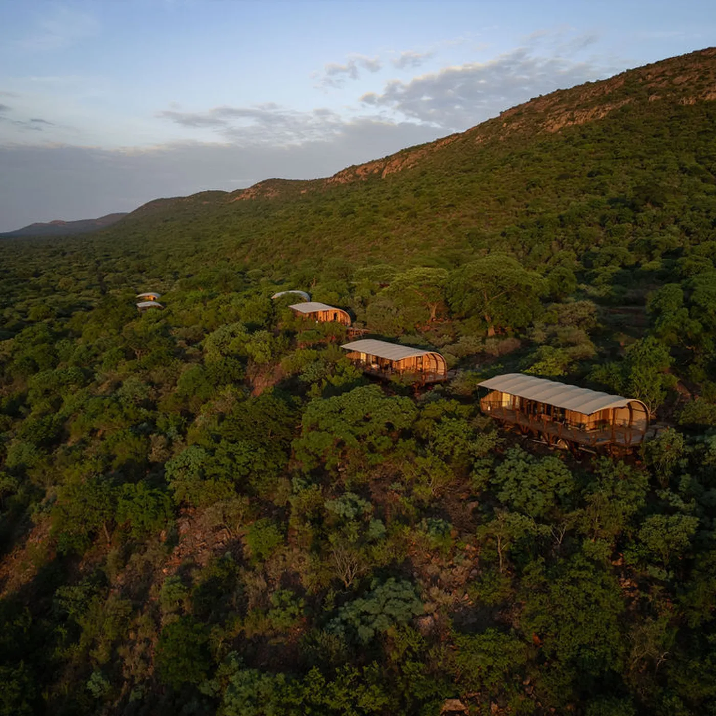 Arrival at Few & Far Luvhondo, Soutpansberg Mountains, South Africa