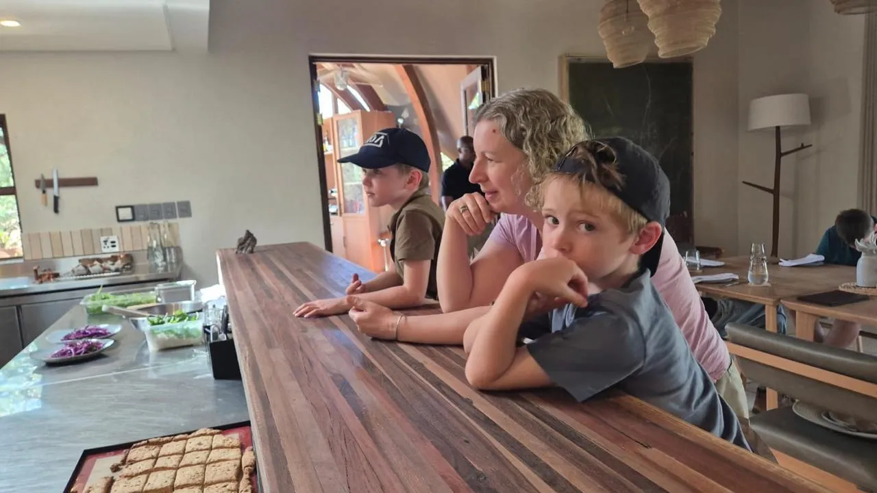Kids kitchen counter