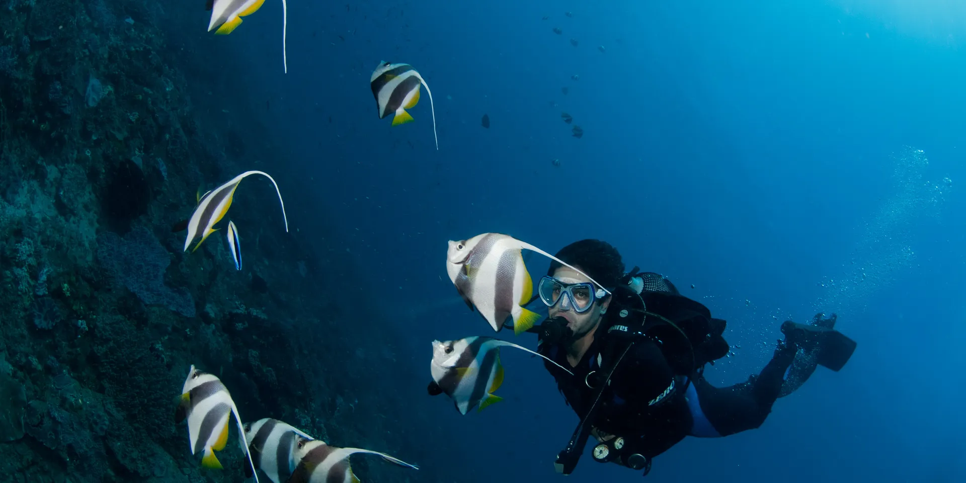 Scuba diving